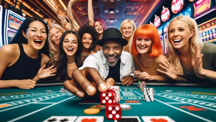 Android phone displaying the 747.live app for online casino and sports betting